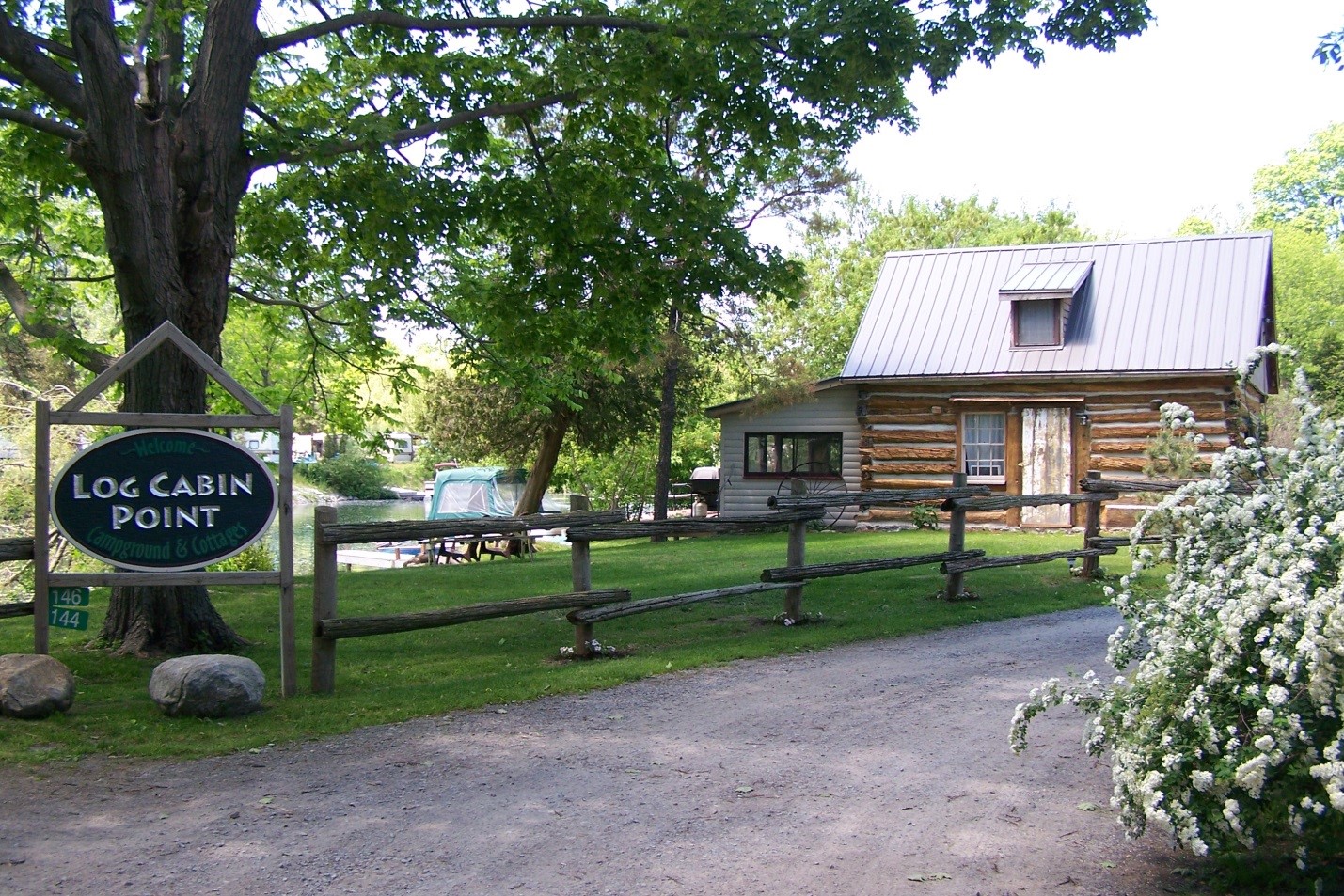 Prince Edward County Cottages Log Cabin Point